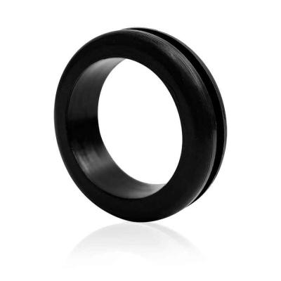 China Black or Customized Rubber Grommet - Round Shape for Various Industries for sale