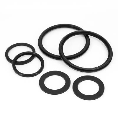 China Custom Black Silicone Rubber Gasket Silicone Rubber Seal O-Ring for sale