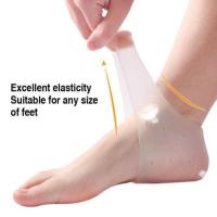 China Ankle Sleeve OEM Silicone Heel Protector，Silicone Rubber Sleeving Soft Protective Heel for sale