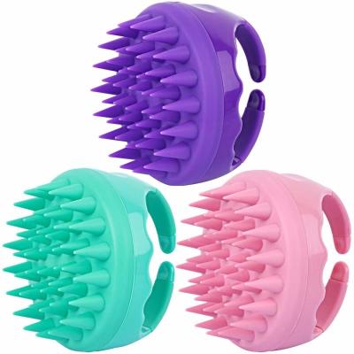 China Silicone Rubber Massage Brush / Shampoo Brush Head Customer Logo for sale