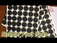 Silicone Rubber Feet Pads Gasket Anti Slip Waterproof For Furniture