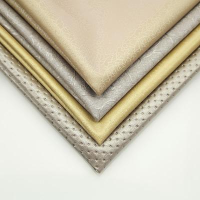 China High Quality Waterproof PVC Synthetic Leather Upholstery For Furniture for sale