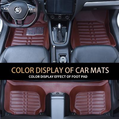 China Luxury Car Floor Mat High Quality 5D Leather Mat For Tesla Model 3 From China Factory 3D Floor Mats for sale