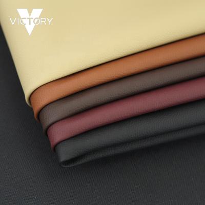 China V-AX222 China factory Abrasion-resistant auto synthetic leather for automotive and car seats for sale