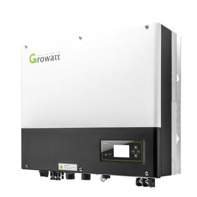 China Growatt SPH3000-6000 Hybrid Inverter 2 MPPTs Solar System Solar Hybrid Inverter 12kw 450*560*180mm for sale