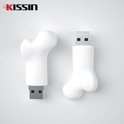 China KISSIN Metal Case Silver USB 2.0 Stick 128MB 2GB 4GB 8GB 16GB Memory Stick for sale