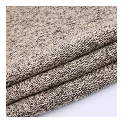 China Memory Factory Price Brushed Single Hacci Knit Sweater Fleece Fabric 100% Polyester for sale