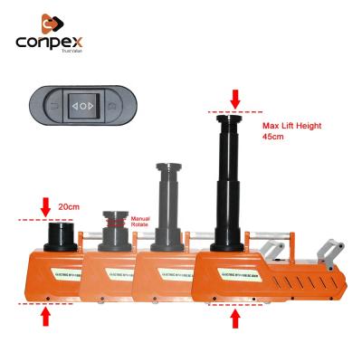 China Auto Repair Tools Conpex 12V Max Electric Screw Jack Electric Car Jack Car Lift Heavy Duty 15T 10T RV Sedan SUV Trucks Electric for sale