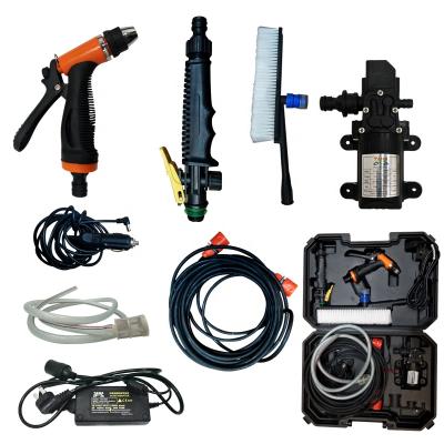 China Portable Electric Multifunction Gun Cleaning Equipment Car Cleaing 12V High Pressure Washer Car Washer for sale