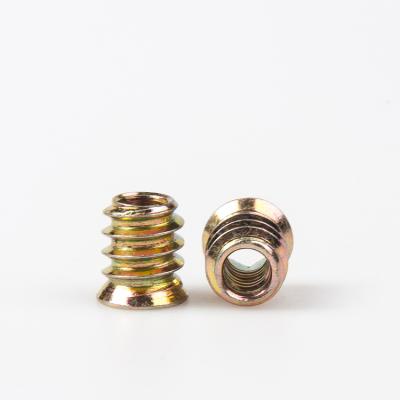 China General Industry Metal Interior Threaded Nuts And Galvanized Exterior for sale