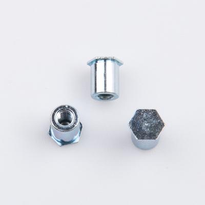 China Internal Carbon Steel Wire Hex Head Self Self Hooking Nuts for sale