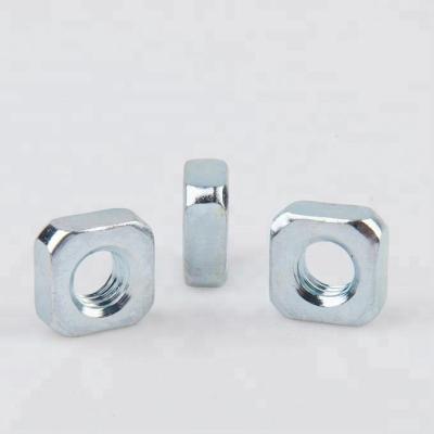 China General Industry Standard Carbon Steel Stamping Square Security Nuts for sale