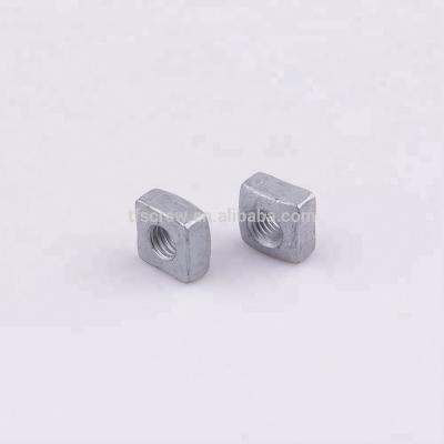 China General Industry Carbon Steel Din 562 Thin Square Threaded Nut M4 M5 M6 M8 Lock Nuts for sale