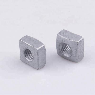 China Wholesale Coated Square Nut China Din 557 Square Threaded Nut For Lock Bolt for sale