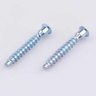 China Pan China Manufacturer 7mm x 10mm Pozi Flat Head Furniture Cabinet Connector Confirmat Screw for sale