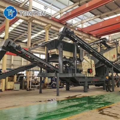 China Automatic Garbage Waste Sorting Plant For Construction Soil Gravel Crusher Recycle for sale