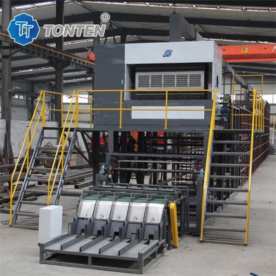 China TONTEN Pulp Egg Tray Production Line Waste Paper Recycling Machine for sale