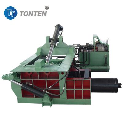 China Metal Hydraulic Briquetting Baler Machine Cans Metal Baler Machine for sale