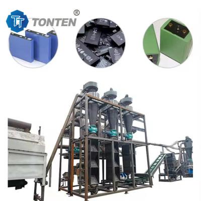 China Waste Lead Acid Lithium Ion Battery Recycling Machine Production Line Customized for sale