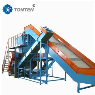 China Tire Shredder Product Line Rubber Recycling Plant Tire Crushing Machine for sale