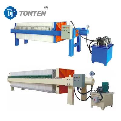 China OEM Dewatering Mud Sludge Filter Press Machine Hydraulic System for sale