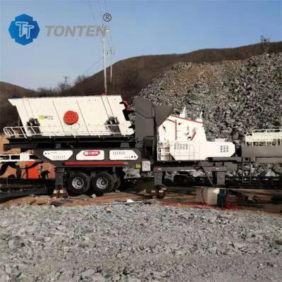 China Construction Stone Crusher Production Line Sand Ore Mobile Crushing Plant for sale