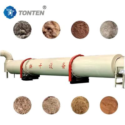 China Industrial Roller Wastewater Sludge Dryer Coal Slag Iron Compound Fertilizer Dryer for sale