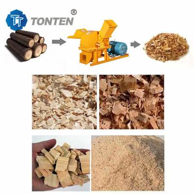 China Wood Crusher Machine Edible Mushroom Sawdust Garden Wood Crushing Equipment for sale