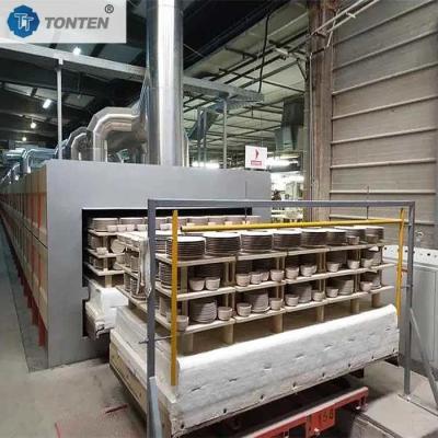 China Roller Furnace Ceramic Tunnel Kiln Push Plate Tunnel Kiln High Temperature for sale