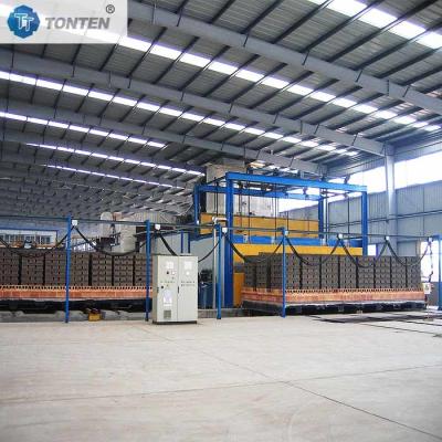 China High Temperature Tunnel Kiln Drying Equipment Fired Hollow Red Brick Machine for sale