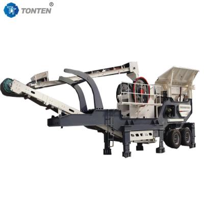 China Waste Crushing Stone Pebble Granite Crusher Machine Line For Sand Making for sale