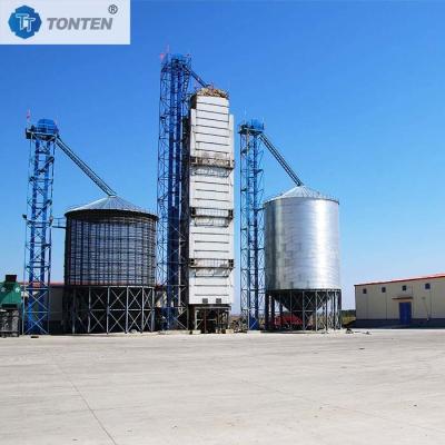 China Corn Drying Tower Manufacturer Grain Drying Tower Machine 200 Tons for sale