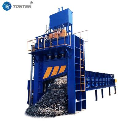 China Scrap Metal Iron Cutting Hydraulic Gantry Shears Machine Gantry Shearing for sale