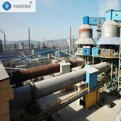 China Fábrica de torrefação de aço Forno rotativo de cal Bauxita Forno rotativo Metalúrgico à venda