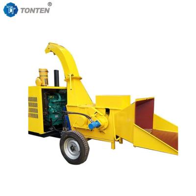 China Diesel Industrial Waste Wood Crusher Machine For Coconut Chipper Sawdust Making for sale