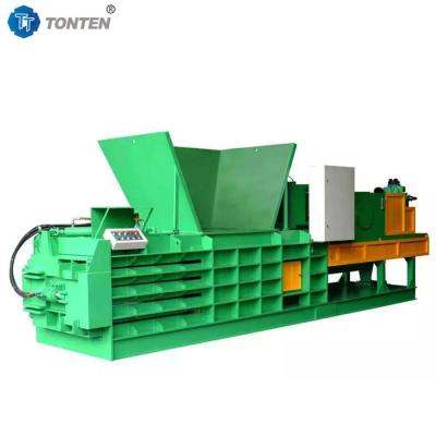 China Horizontal Metal Hydraulic Baler Baling Press Clothing Machine for sale