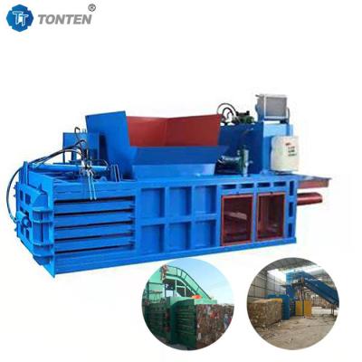 China Rubber Horizontal Hydraulic Baler Machine Automatic Baling Machine for sale