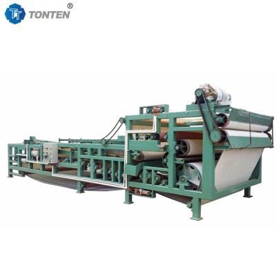 China Dehydration Filter Belt Press Machine For Sludge Dewatering Mining Sand Washing for sale