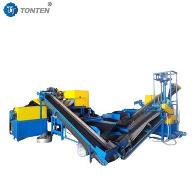 China Scrap Tire Rubber Recycling Equipment Shredder Recycling Granules Machine for sale