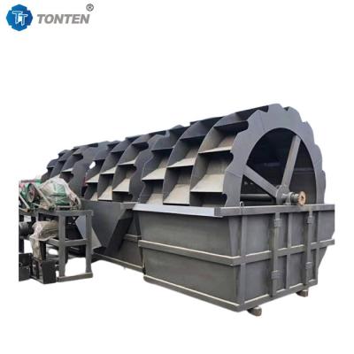 China Bucket Wheel Sand Stone Washer Washing Machine Screening River Sand for sale