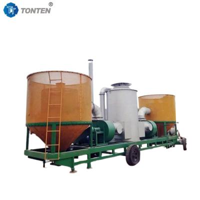 China Mobile Batch Corn Wheat Rice Grain Tower Dryer Dehydrator Equipment Small Type for sale