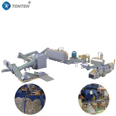 China Stale Organic Waste Sorting Plant Municipal Solid Waste Sorting Line OEM for sale