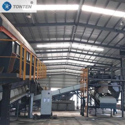 China Industrial MSW Waste Sorting Plant Collection Treatment Production Line for sale