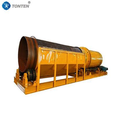 China Mud Pebble Drum Iron Ore Washing Plant Machine Rotary Screen Washer Stone Sand for sale