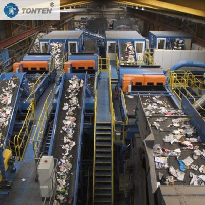 China Environmental Forces Domestic Waste Sorting Plant For Urban Household Waste for sale