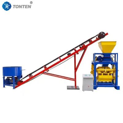 China Brick Making Machine Hollow Block Cement Mobile Brick Machine Line for sale