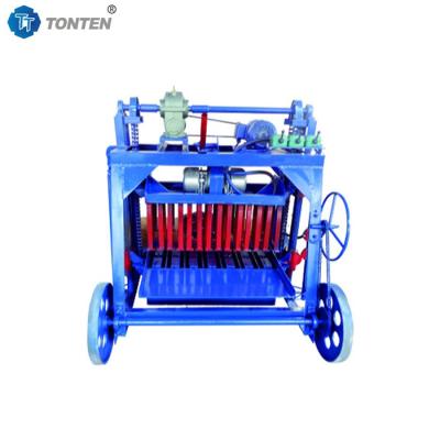 China Large Building Brick Making Machine Movable Hollow Block Molding Machine for sale