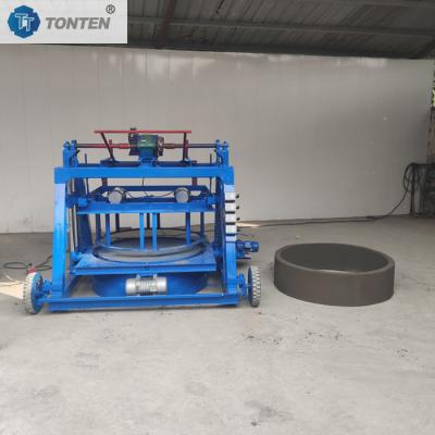 China U Type Gutter Brick Block Making Machine Round Well Molding Machine for sale