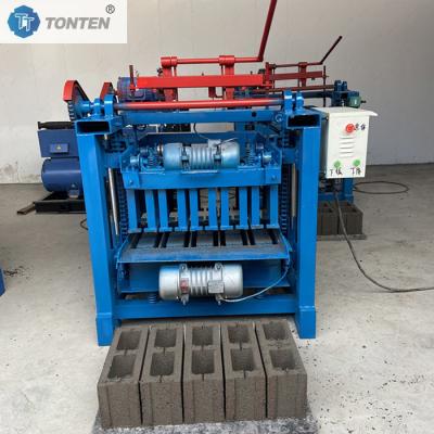 China Small Medium Brick Making Machine Brick Press Machine For Roadside Stone for sale