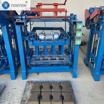 China Road Brick Making Machine Semi-automatic Concrete Block Molding Machine for sale